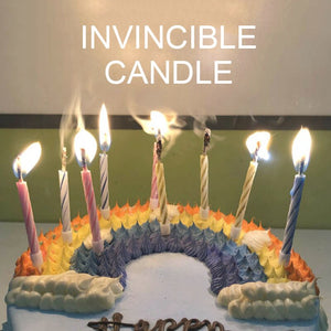 10 Pcs Birthday Christmas Party Wedding Cake Candle Magic Trick Funny Candle Can Relighting Invincible Candle Magic Props decor