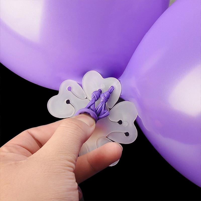 Christmas New Style Latex Balloon Sheet Flower Shape Clip Birthday Party Wedding Decoration Ballons & Accessories Flower