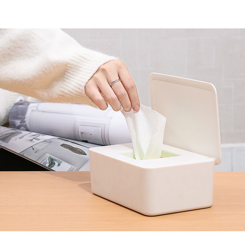 Disposable Mask Storage Box Dust-proof Sealed Mouth And Nose Mask Temporary Storage Box Large Capacity Mask Storage Boxes Bins