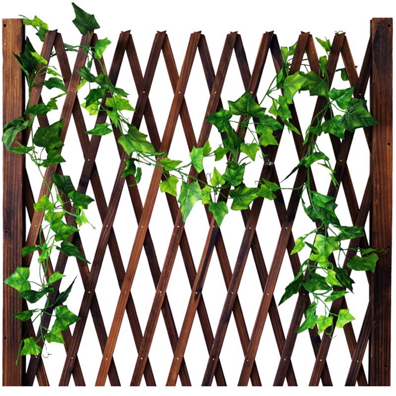 High Wall Artificial  Ivy Green Leaves 210 Cm Ivy Boston Plant Decoration Art Large Boston Ivy Foliage For Festival Decoration